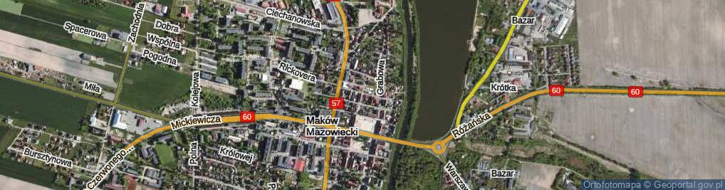 Zdjęcie satelitarne Buźniczna ul.